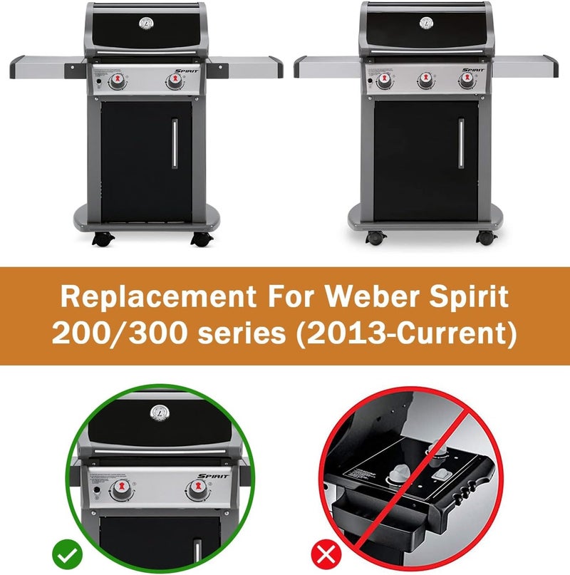 Rushare Store 7642 Grill Igniter Kit for Weber Spirit I & II 210-310 Gas Grill with Up Front Controls(2013 and Newer), Electronic Igniter for Models E-210, S-210, E-310, SP-310, Easy to Replace - Image 2